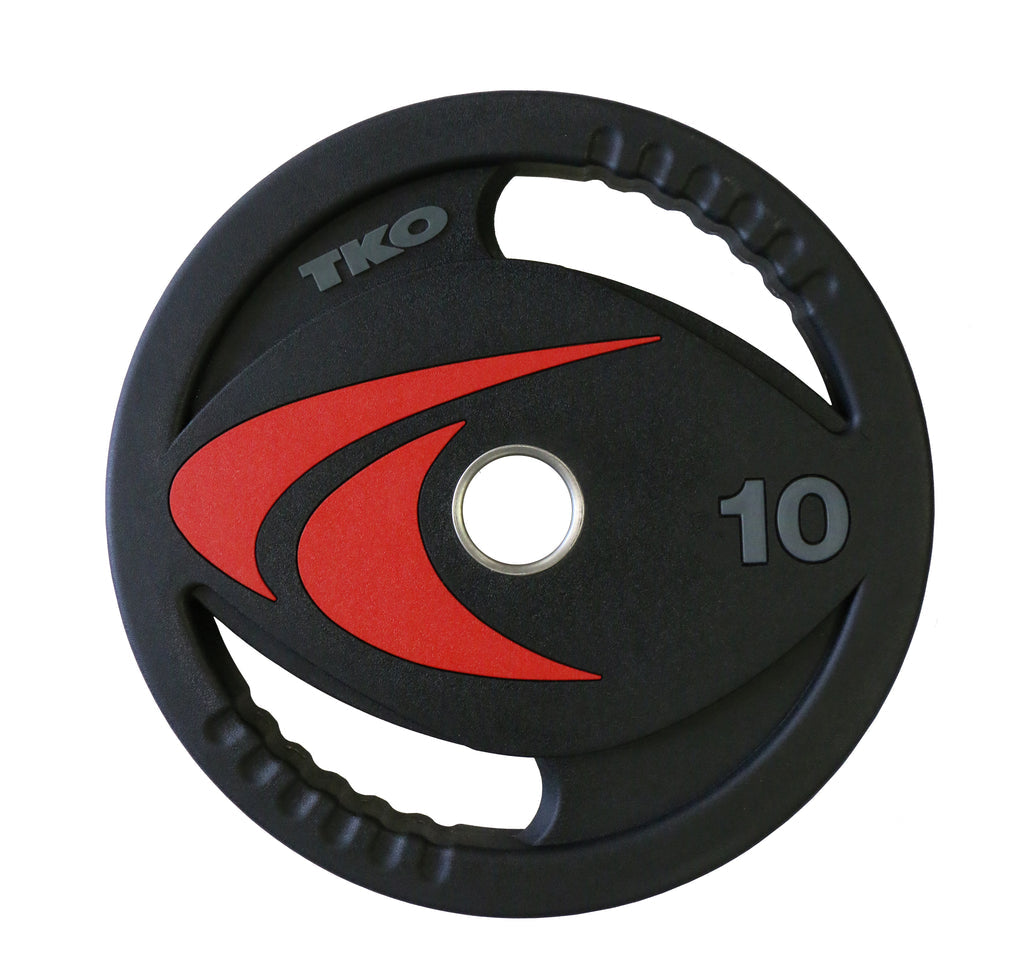 TKO Signature 10 lb Urethane Olympic Plate