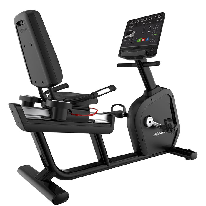 Life Fitness Club Series + Recumbent Lifecycle® Exercise Bike