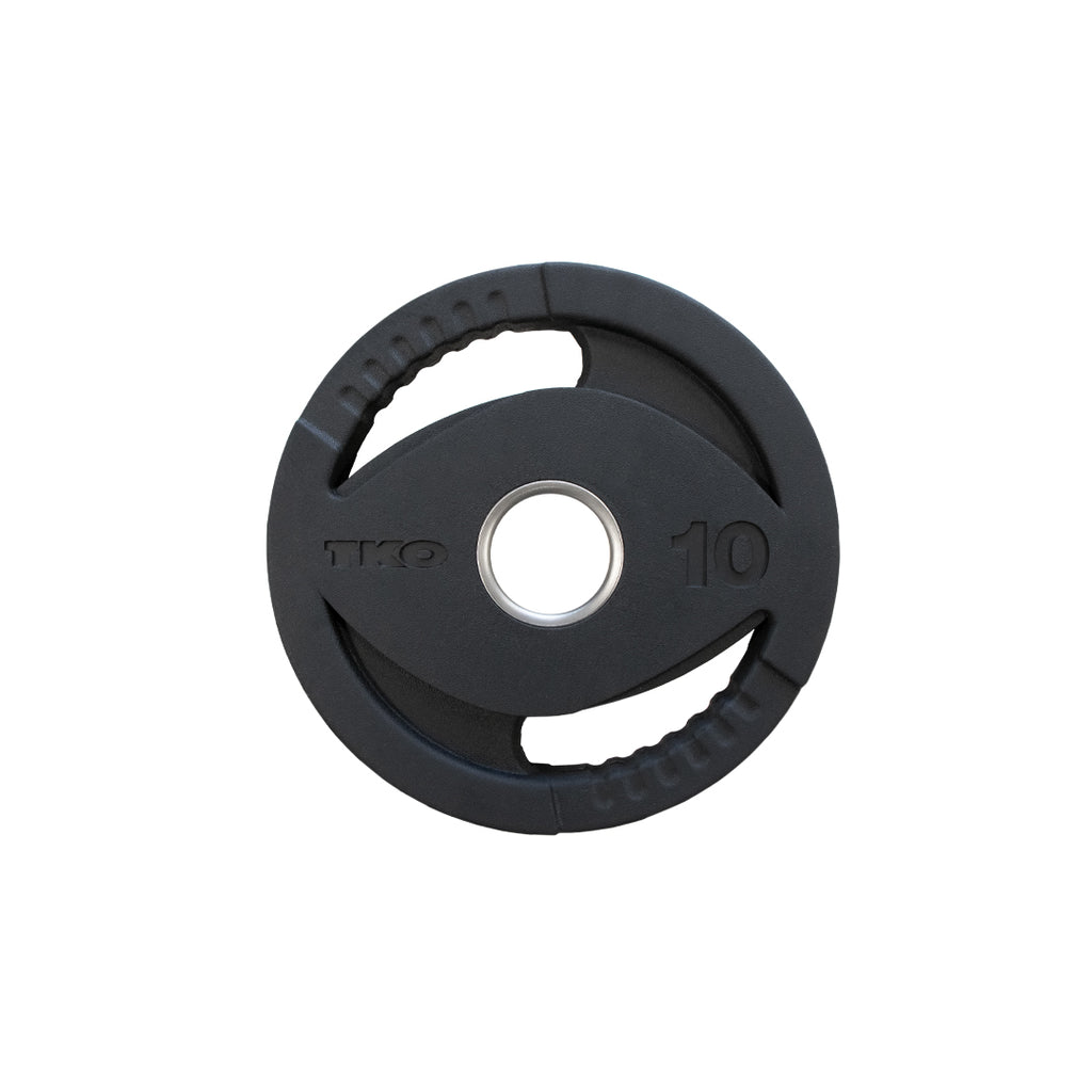Olympic 10lb. Rubber Dual Grip Plate