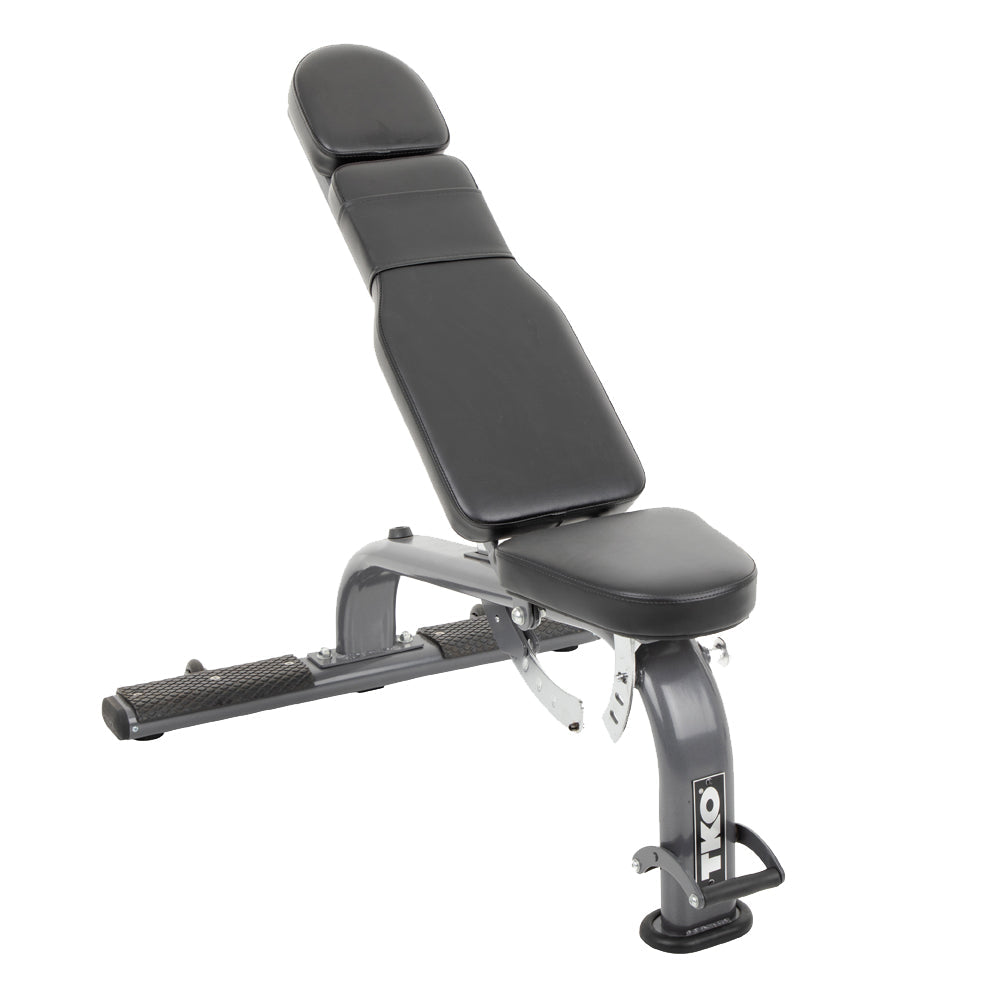 TKO Commercial FID Dumbbell Bench, BLACK