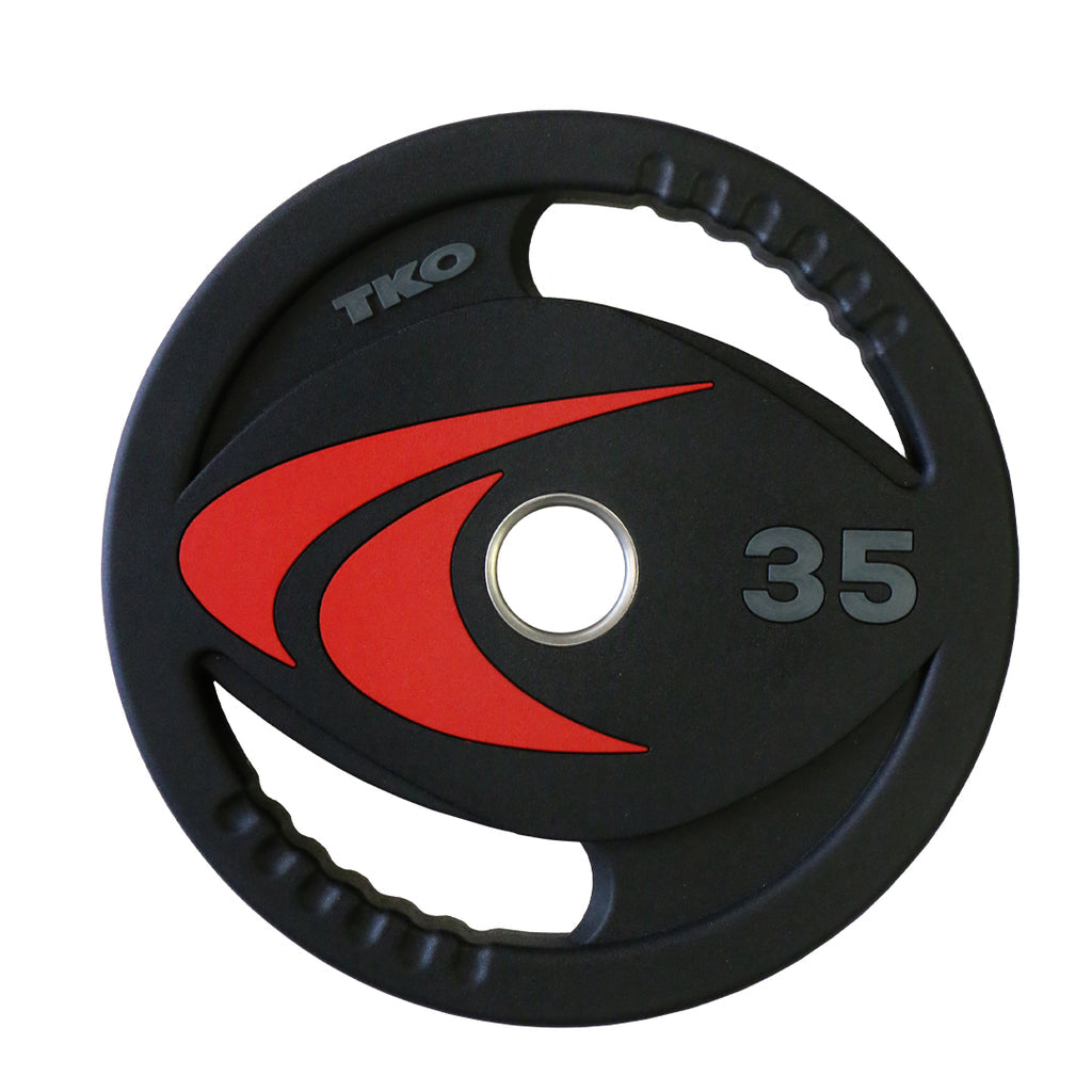 TKO Signature 25 lb Urethane Olympic Plate thumbnail 6