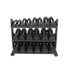 3-Tier Shelf DB Rack, Black thumbnail 5