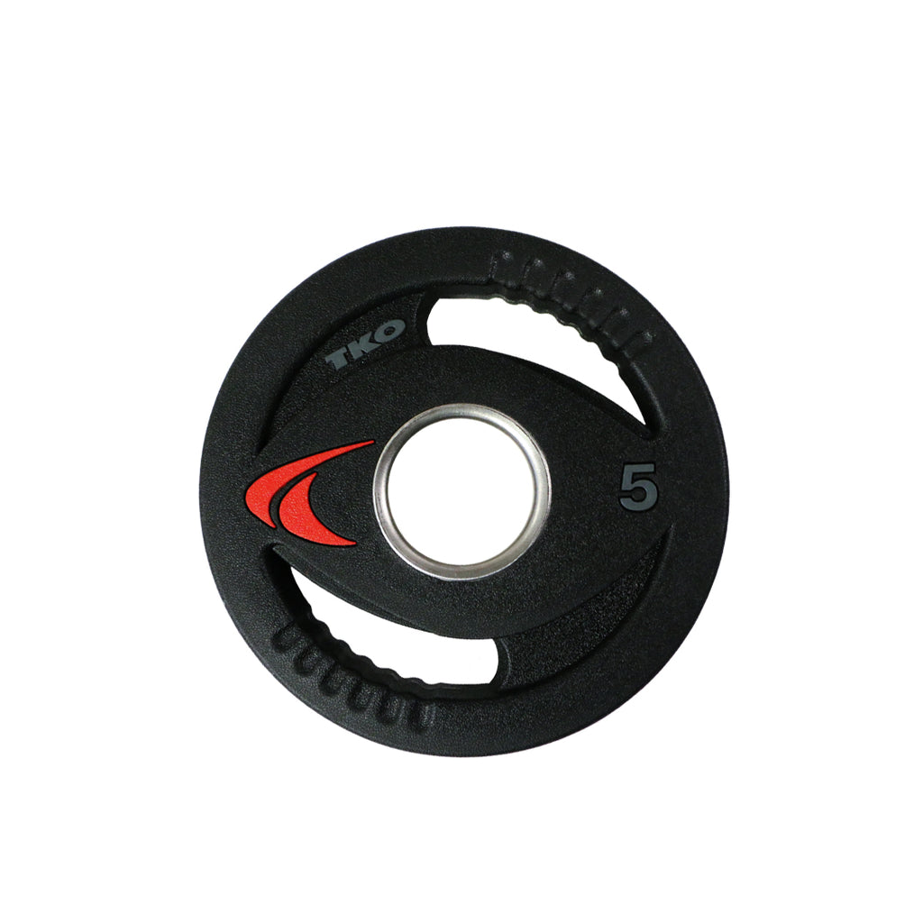 TKO Signature 5 lb Urethane Olympic Plate thumbnail 2