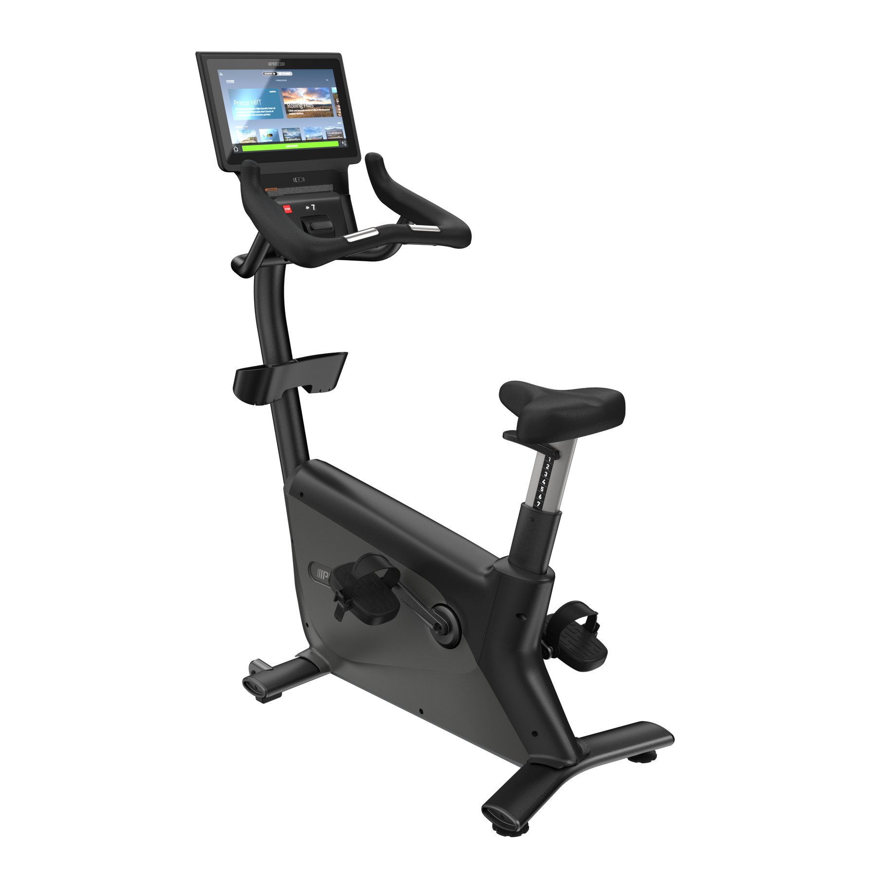 PRECOR UBK 800 Upright Cycle thumbnail 5