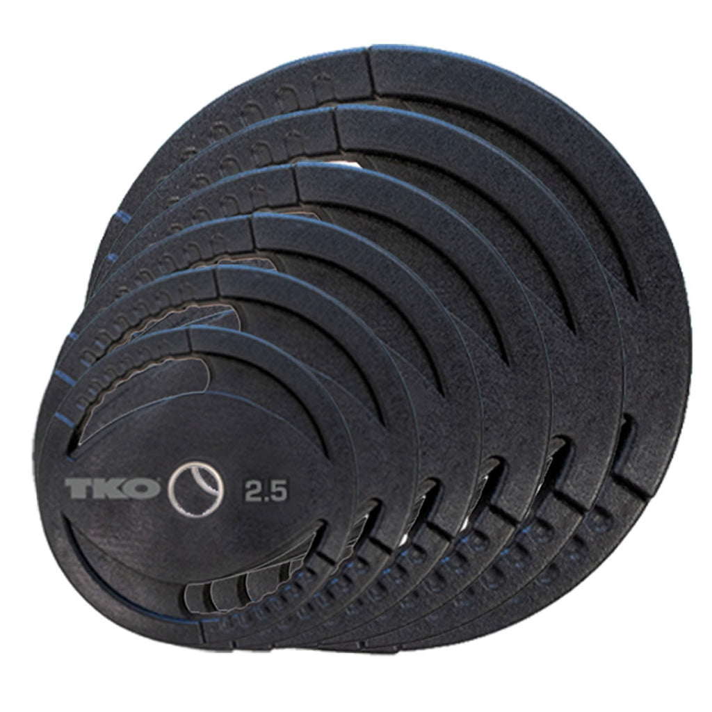 TKO 25 lb Urethane Olympic Plate thumbnail 9